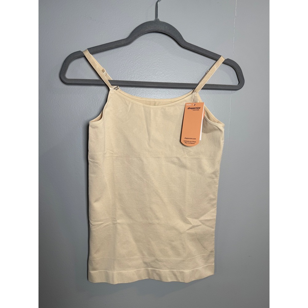 Shapermint Essentials Beige‎ Scoop Neck Cami Shapewear Tank XL 62001 NWT